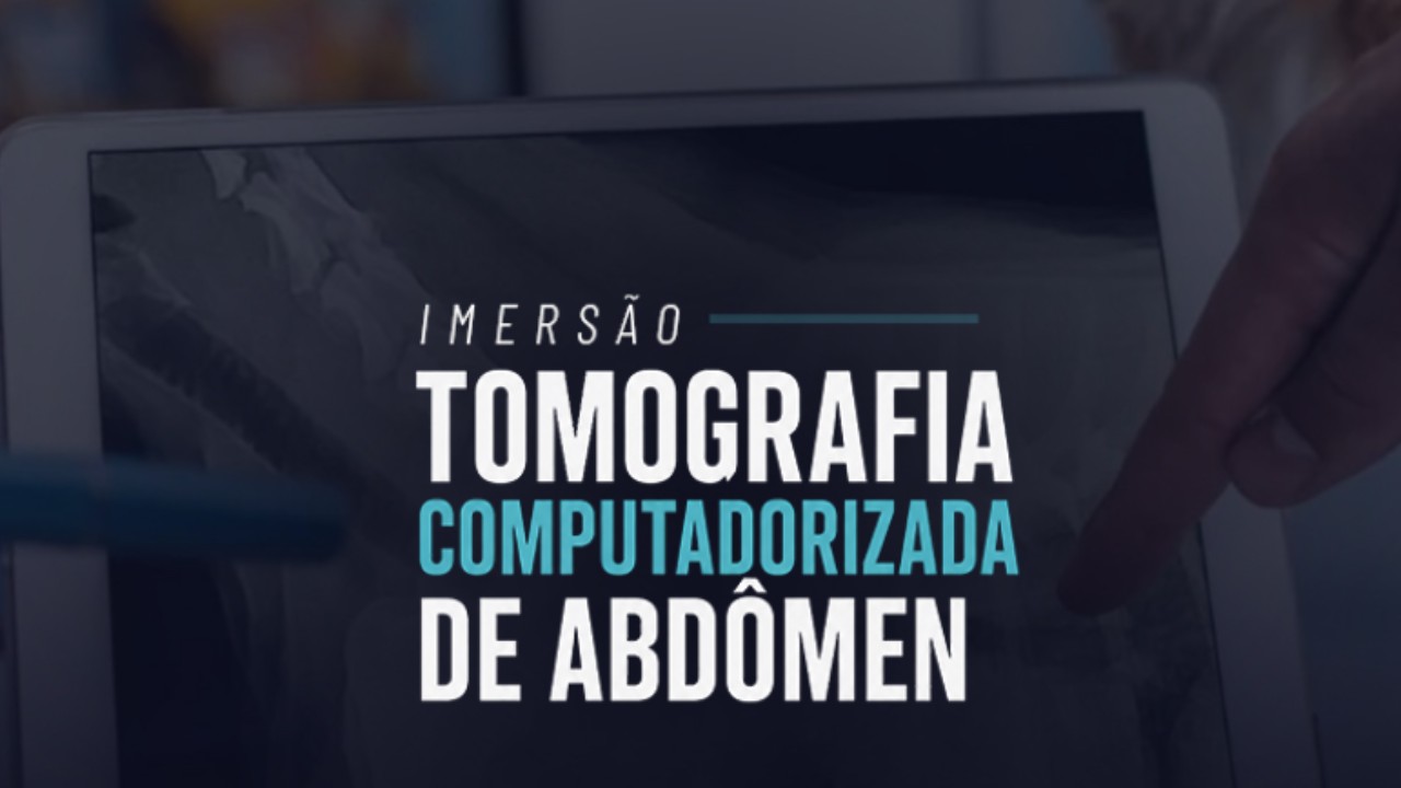 Imersão em tomografia de abdômen